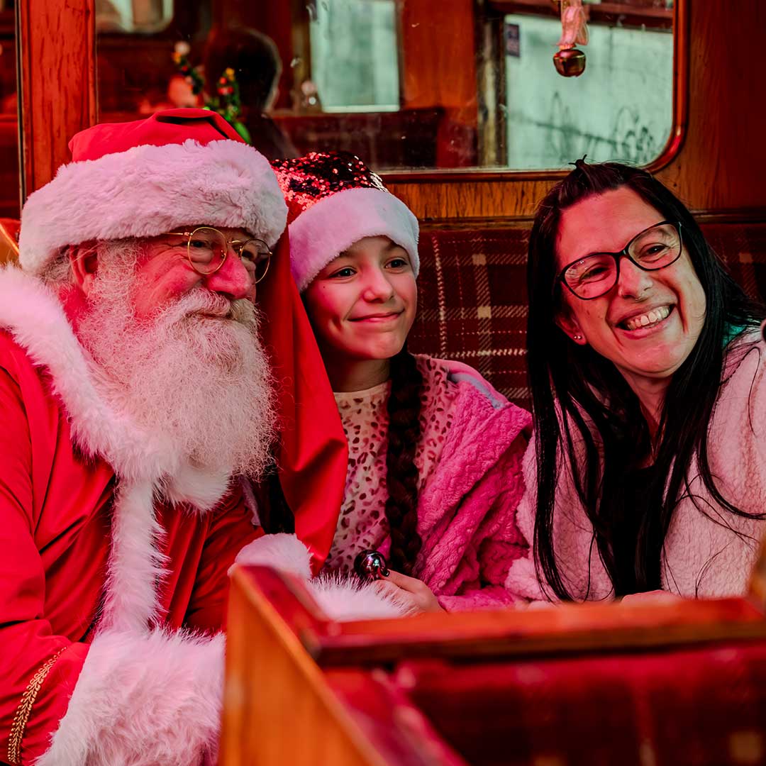The polar express train ride south devon