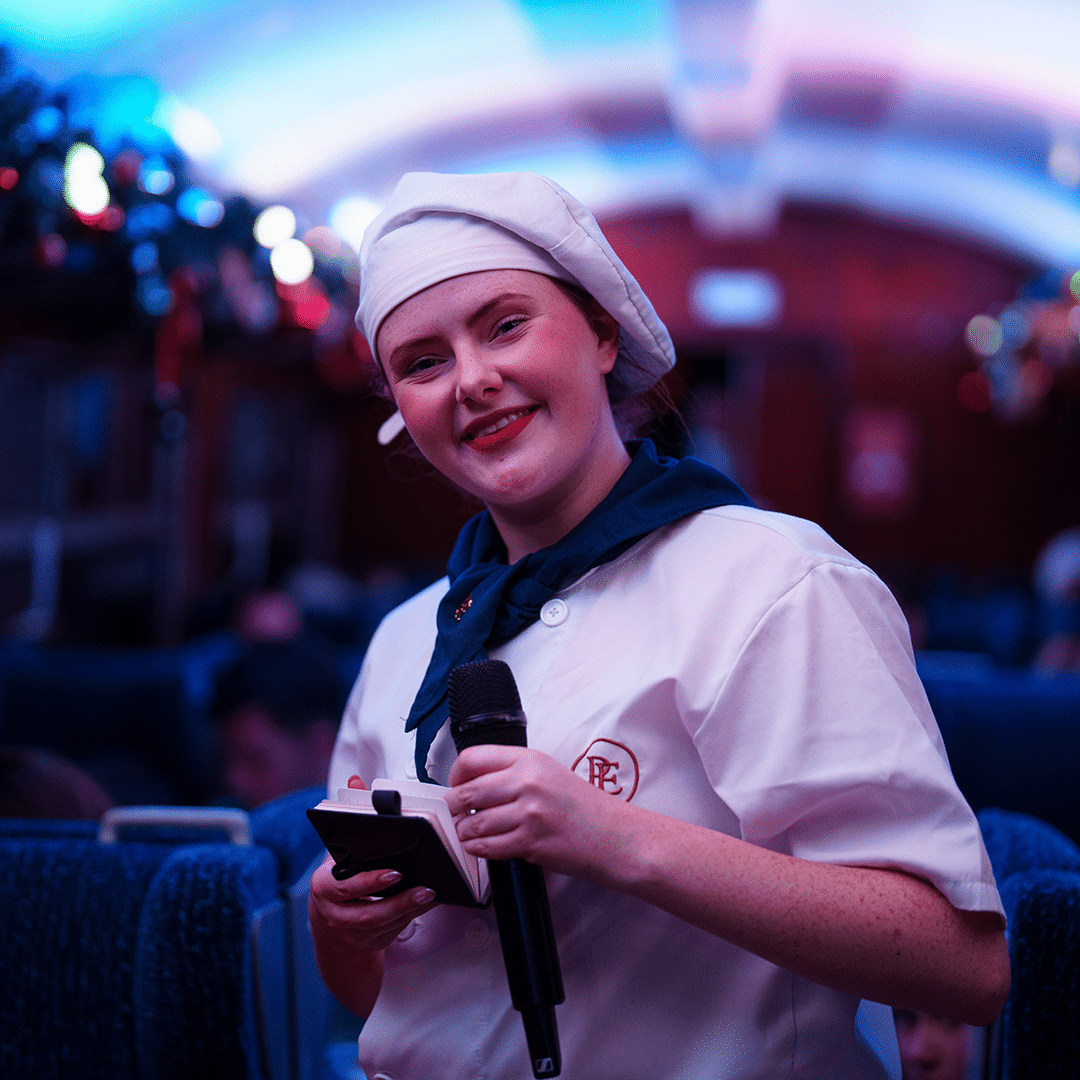 The polar express train ride london